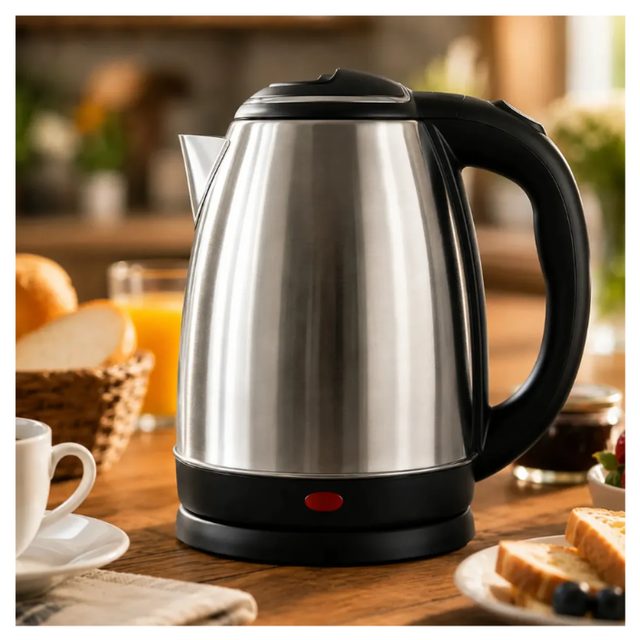 Chaleira elétrica inox 1,8 L