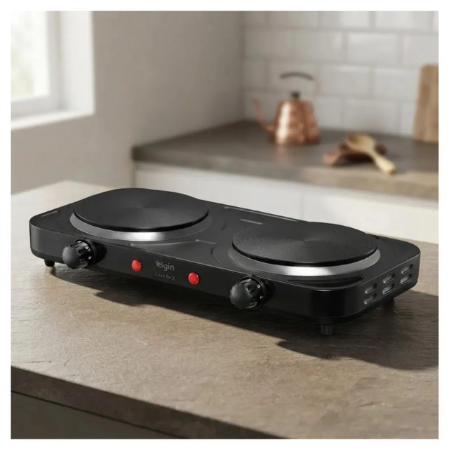 Cooktop elétrico Elgin 2 bocas