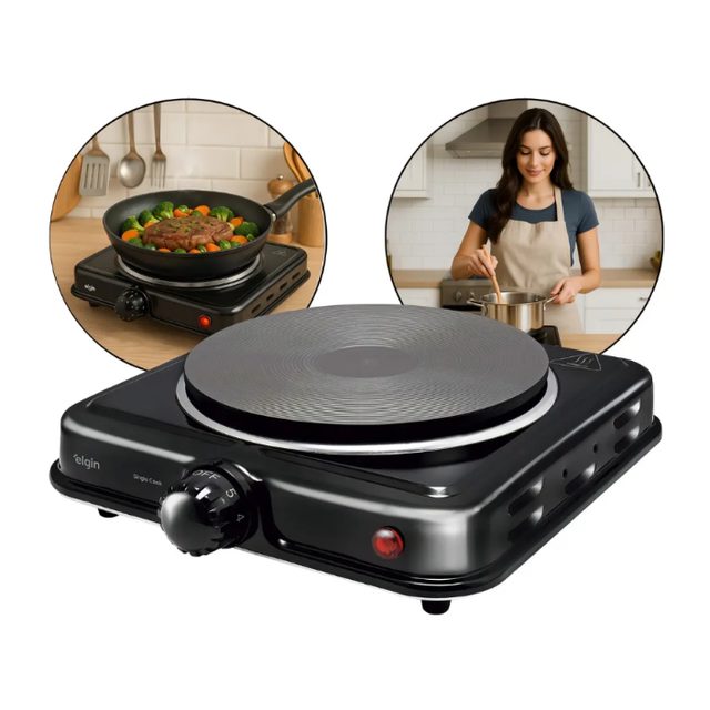 Fogão elétrico Elgin Single Cook, 1 boca